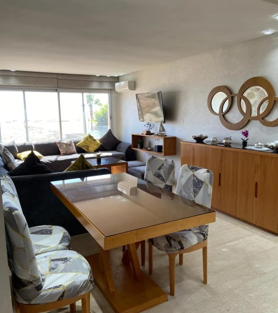 Residence Imi Plage, Luxurious Apartment With Ocean View, 阿加迪尔